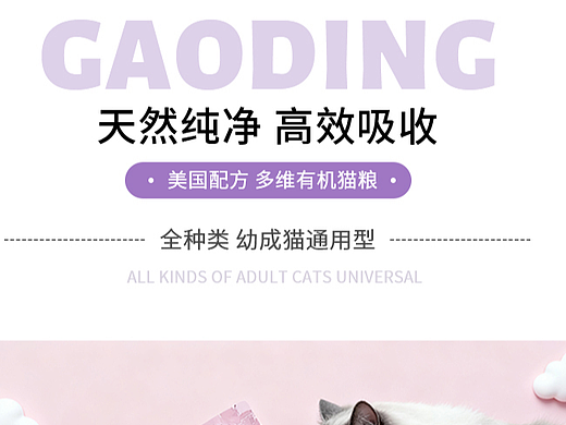 猫咪猫粮详情页
