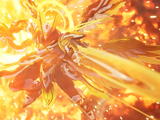 《乐鸿捕鱼》米迦勒&路西法对抗  UE视频制作