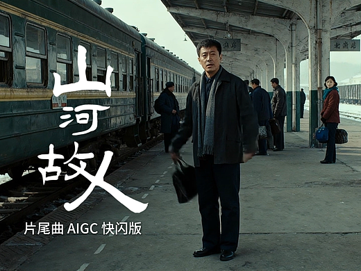 AIGC《山河故人》片尾曲快闪