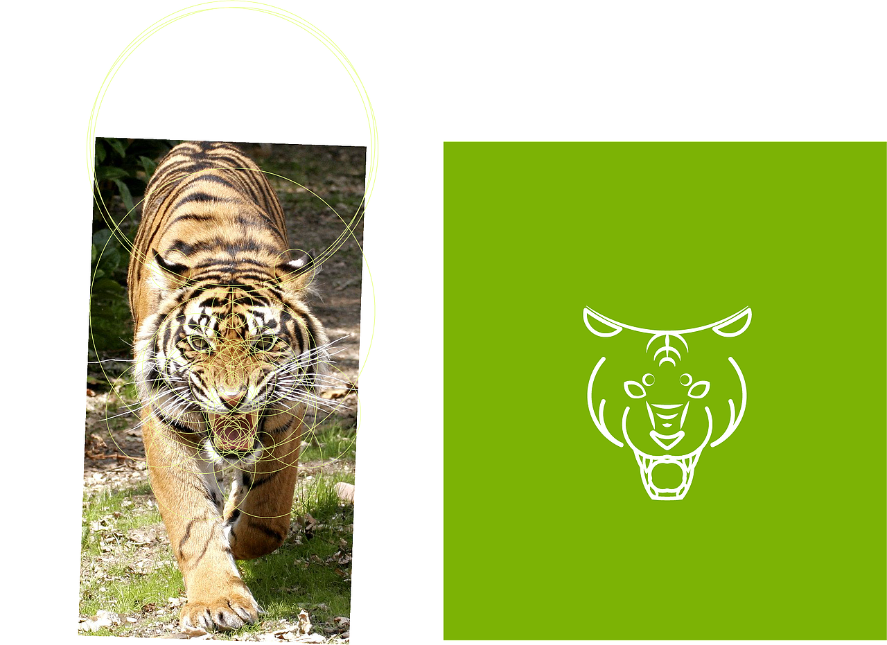 布尔运算logo设计