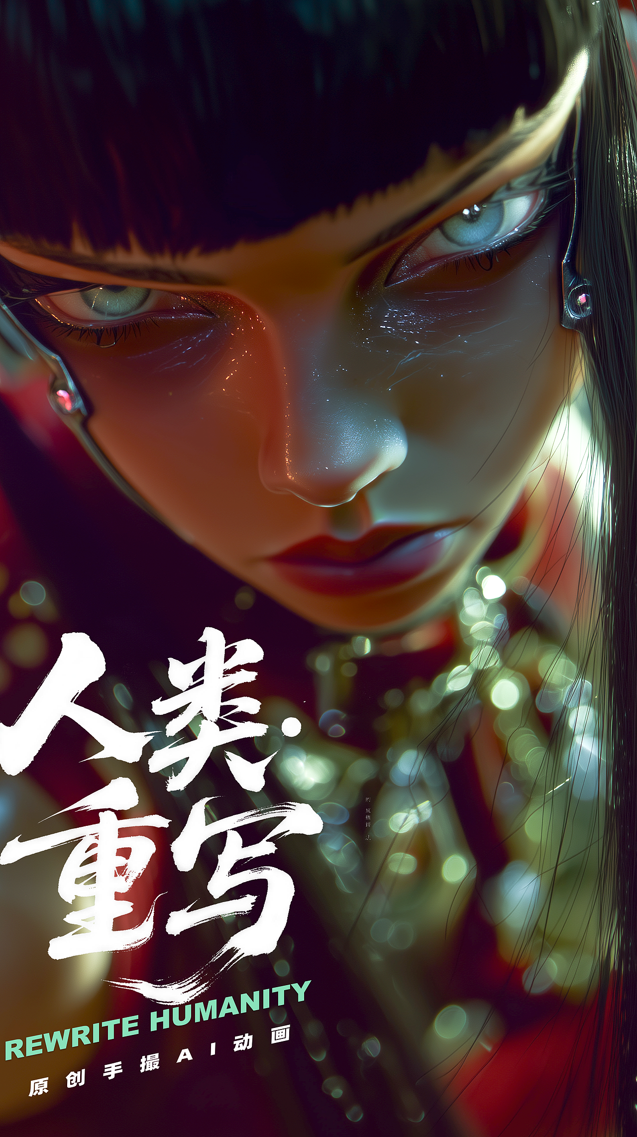 AI原创动画《人类重写》第一章