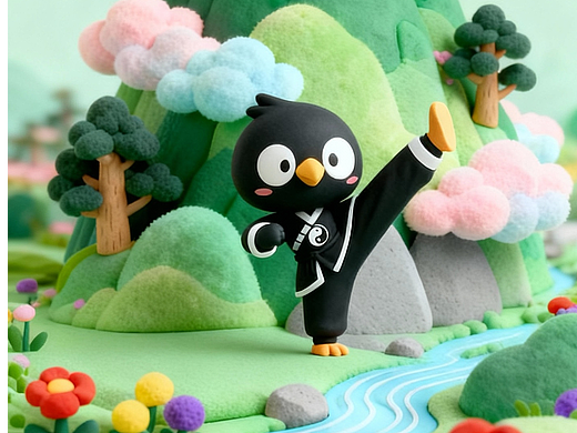 原创IP动画案例-黑无涯的《金乌招财谣》