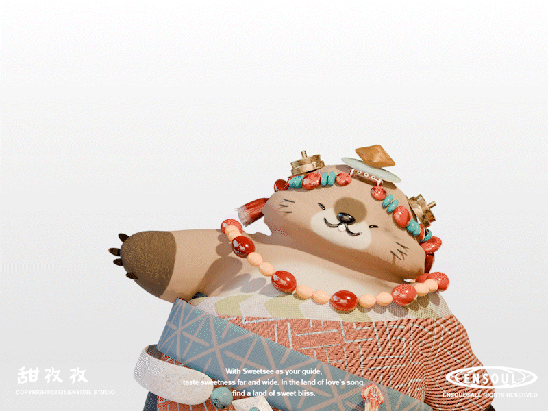 甘孜文旅土拨鼠IP|甜孜孜