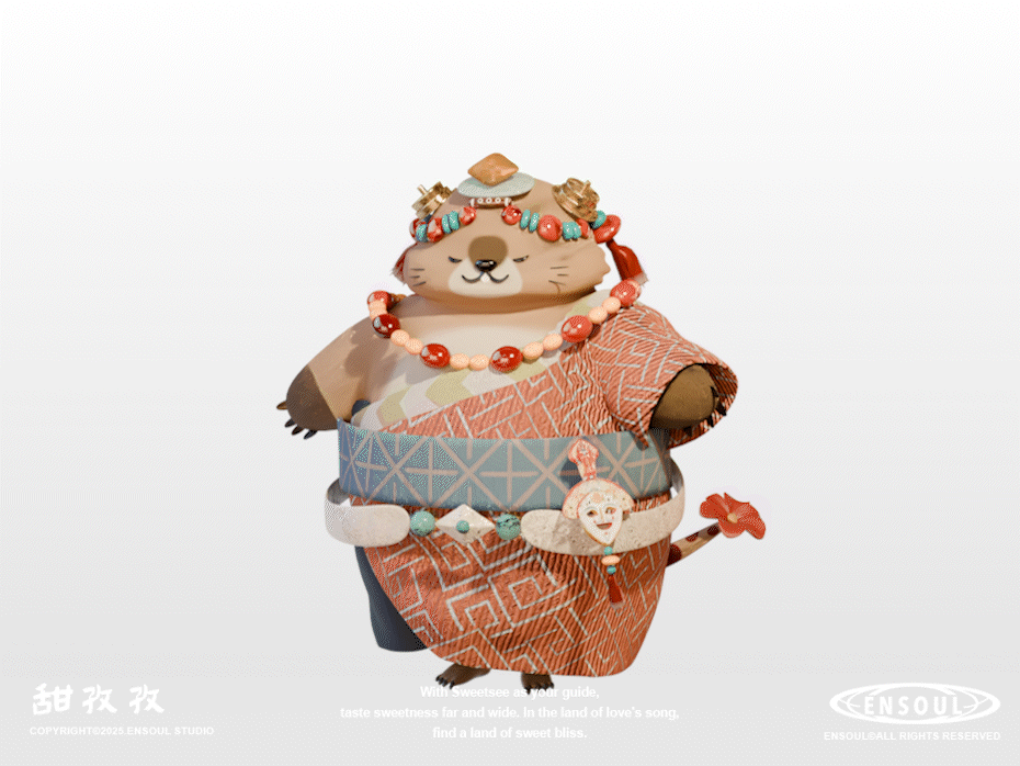 甘孜文旅土拨鼠IP|甜孜孜