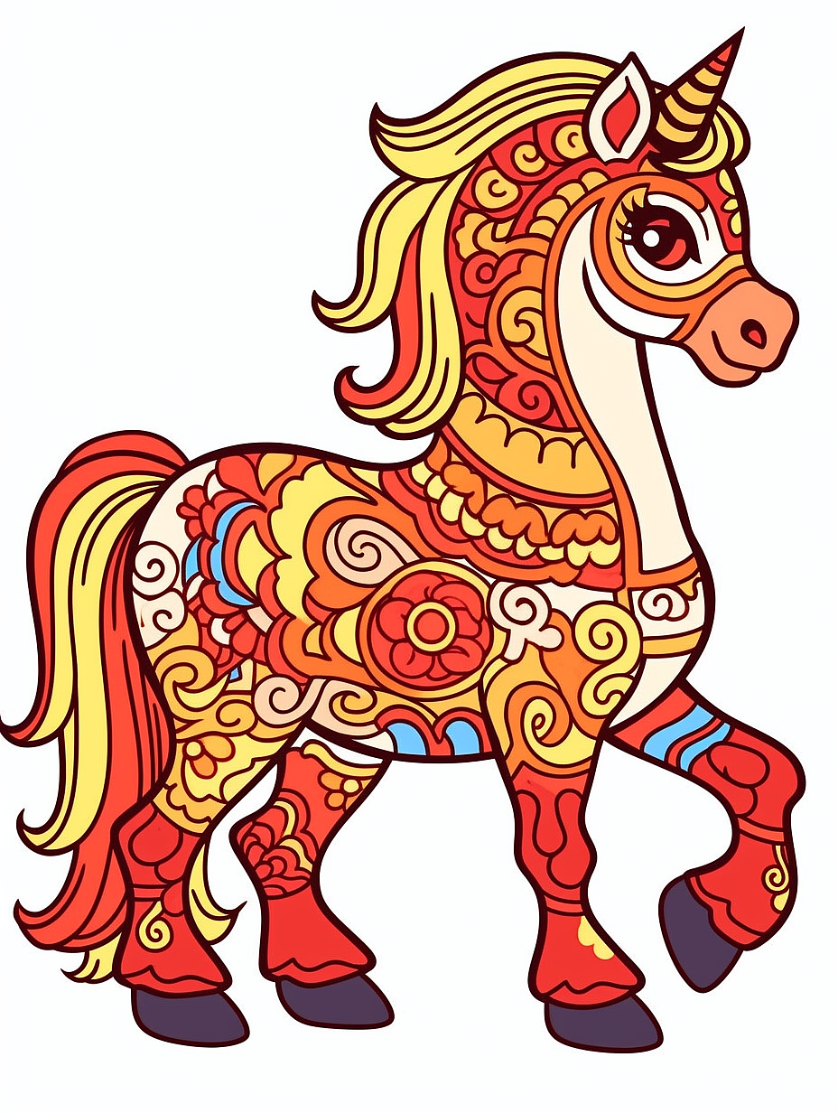 QI 东方神兽 | 马到成功步步高,吉星高照年年红!