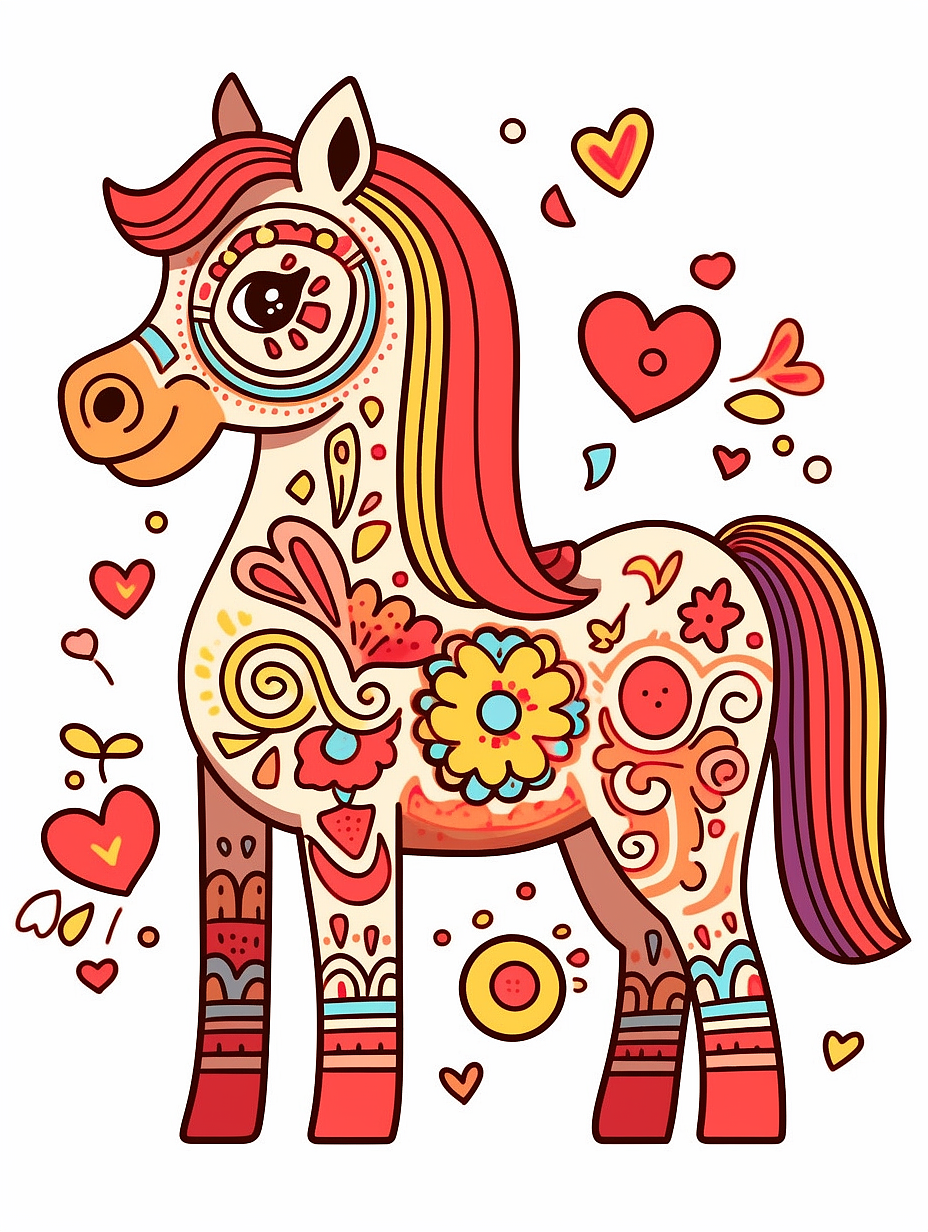 QI 东方神兽 | 马到成功步步高,吉星高照年年红!