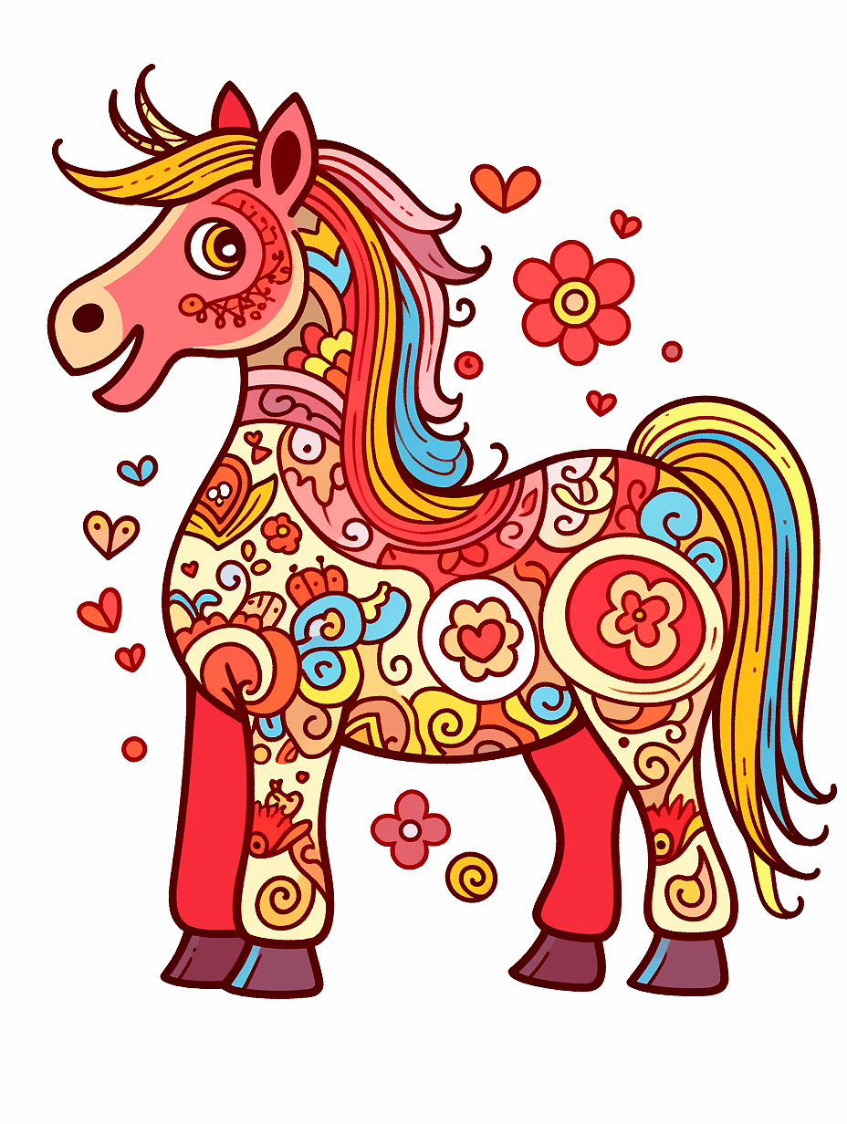 QI 东方神兽 | 马到成功步步高,吉星高照年年红!