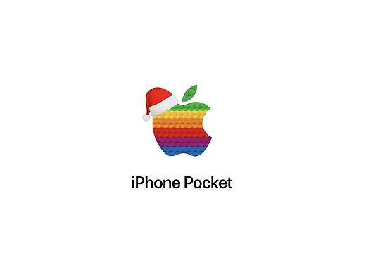 iPhone Pocket下一只圣诞袜何必是圣诞袜（个人主页-ZNzI4MTE1MDQ=） - AI作品 - 站酷设计师潘笑卓原创素材 - 站酷ZCOOL