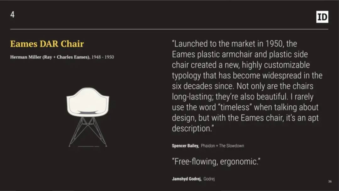 美国《财富》发布的“现代100个最伟大设计”，为什么Eames DAR Chair能排名前五？（图ZMTUyODgxNDA=） - 观点 - 站酷设计师英国IDC产品设计原创素材 - 站酷ZCOOL