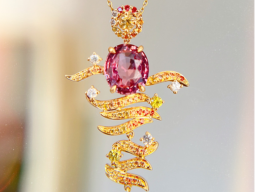 浪漫日落，浮光跃金