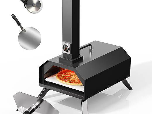 亚马逊户外颗粒披萨炉主副图设计