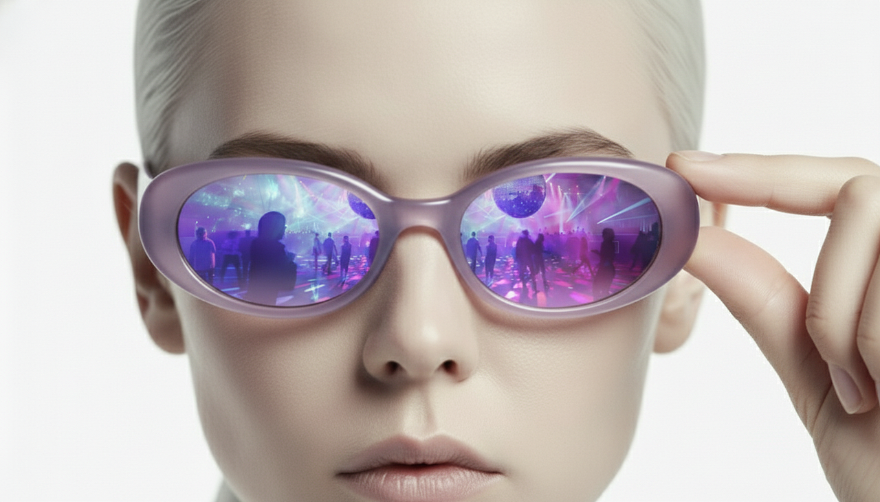 循环试衣间「AIGC眼镜概念视频」