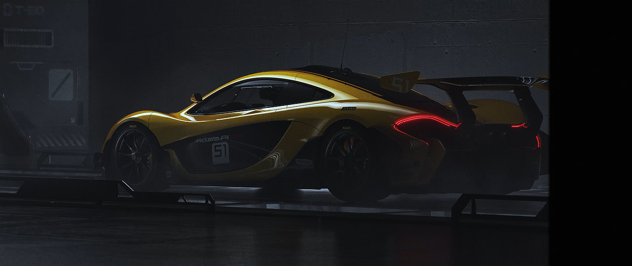 McLaren P1 GTR CG