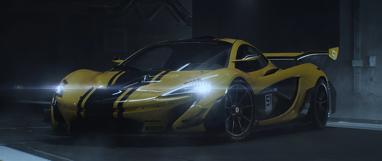 McLaren P1 GTR CG