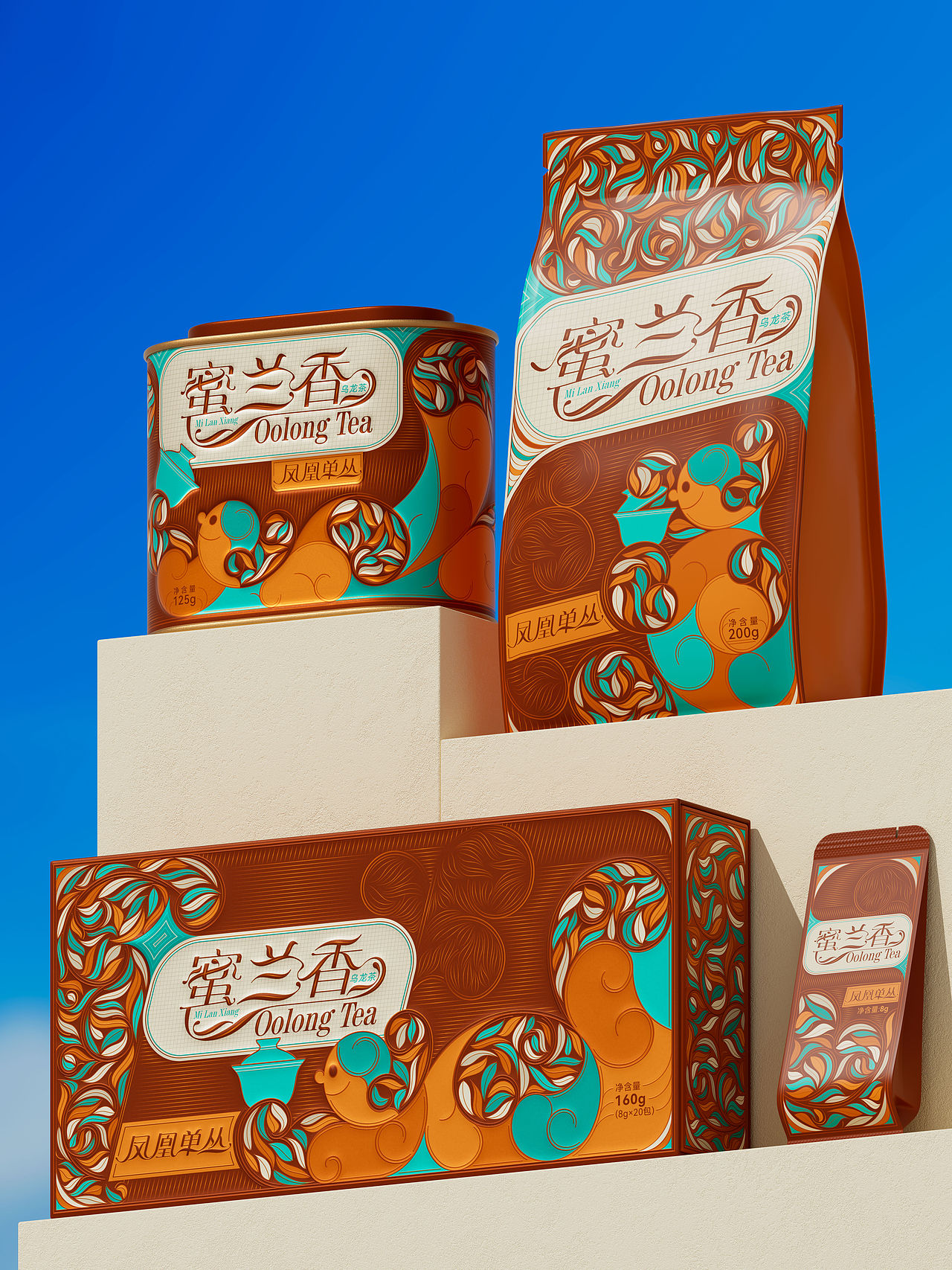 凤凰单丛茶叶包装（图ZMzk5MjEwOTQ0） - 包装 - 站酷设计师晓也设计原创素材 - 站酷ZCOOL