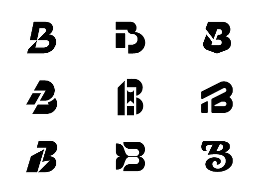 字母LOGO 设计—B篇