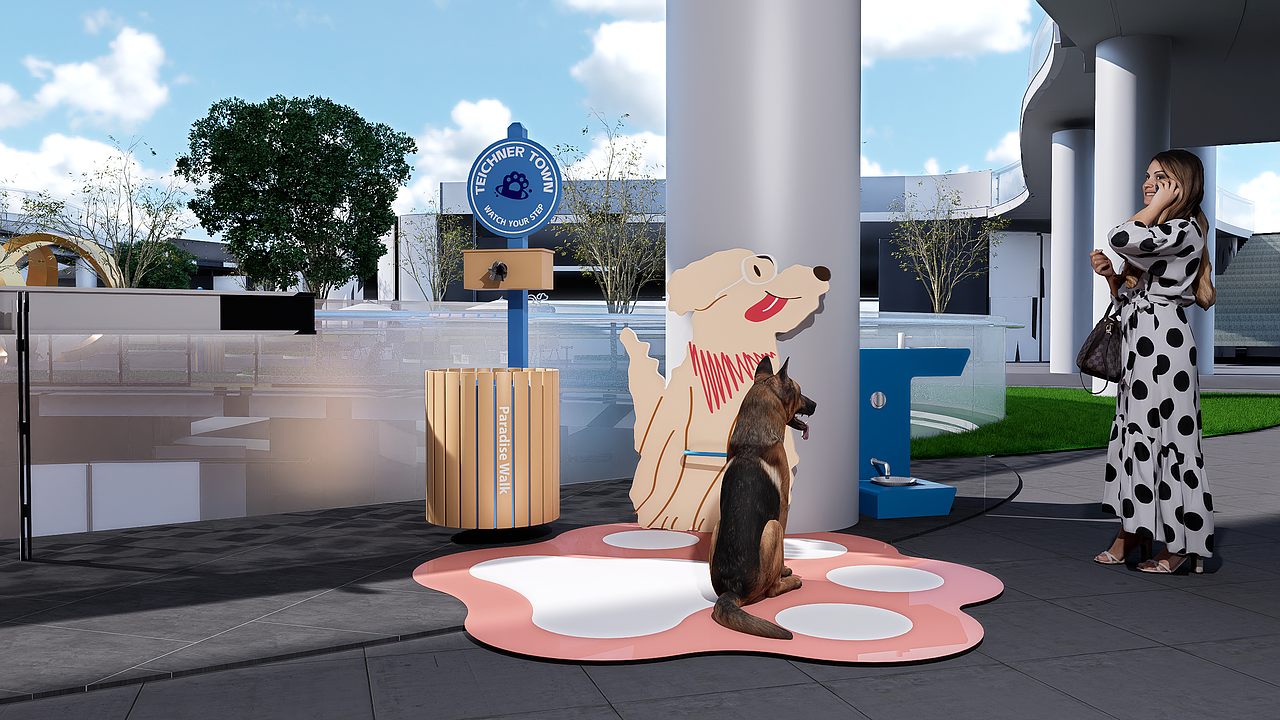 汪托邦—商业宠物乐园设计（图ZMzk5MjEzNDE2） - 商业空间设计 - 站酷设计师sang大树设计原创素材 - 站酷ZCOOL