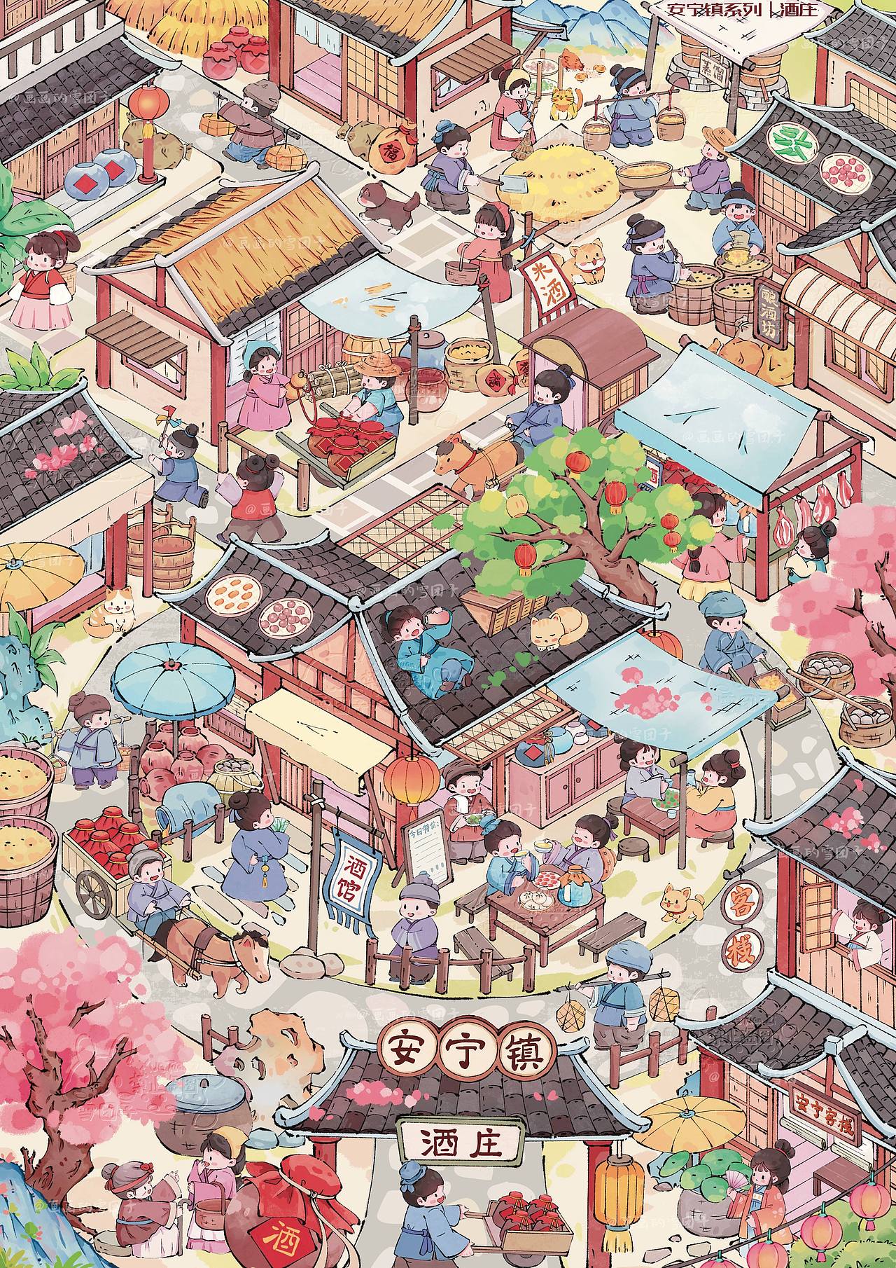 我有一瓢酒，可以慰风尘
安宁镇里有个酒庄，这里的人不仅善于造酒，也酷爱喝酒，闲来无事，便喜欢小酌几杯，热情好客，喜欢结交朋友！