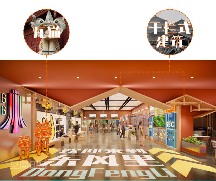 昆明东风里：TOD 枢纽藏 500 个云南，未出站台先遇滇韵