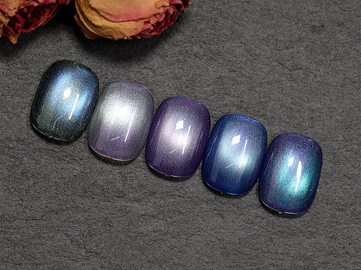 北极星猫眼美甲