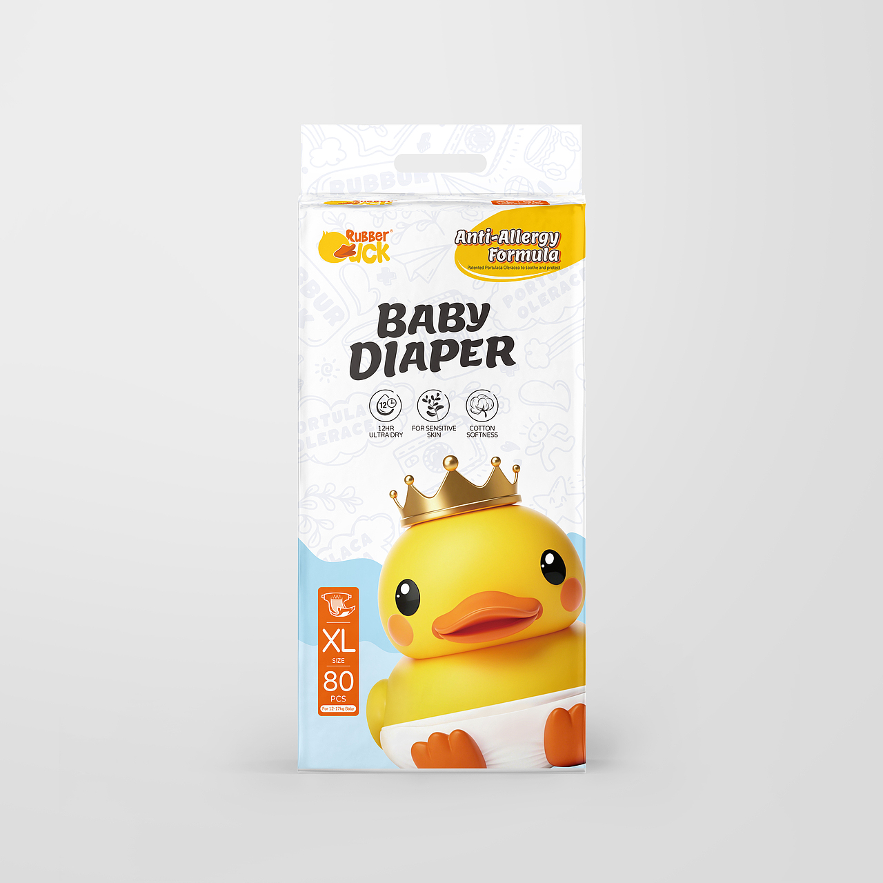 母婴用品尿不湿产品包装设计