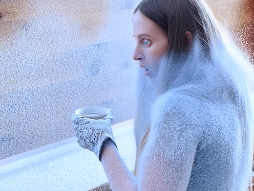 滚烫的茶一秒冰镇