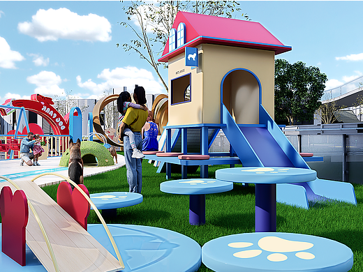 汪托邦—商业宠物乐园设计