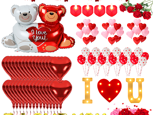 亚马逊情人节套装，主副图加A+