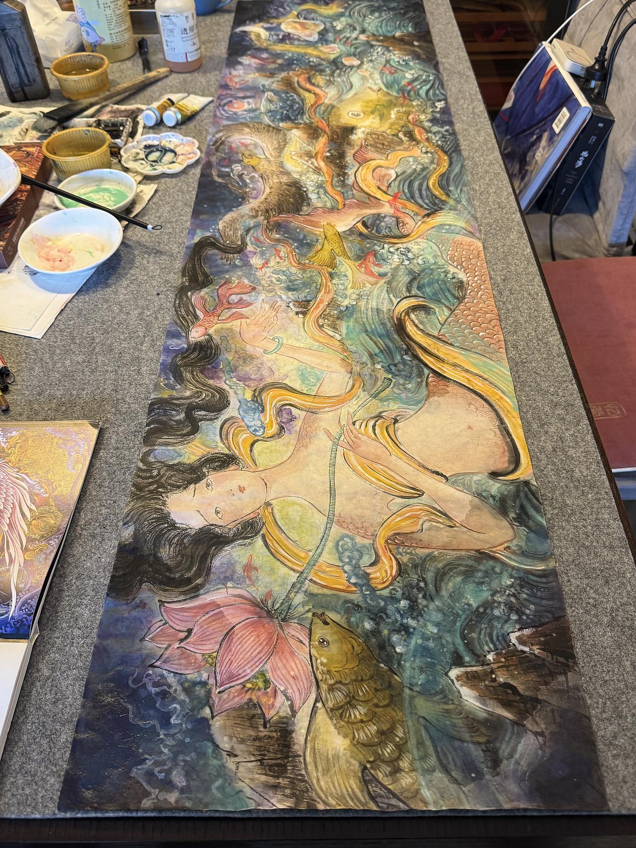 订制插画完成（图ZMzk5MjIwNTQ4） - 商业插画 - 站酷设计师无趣水墨原创素材 - 站酷ZCOOL