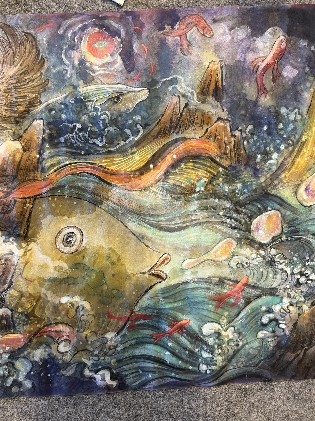 订制插画完成（图ZMzk5MjIwNTQ0） - 商业插画 - 站酷设计师无趣水墨原创素材 - 站酷ZCOOL