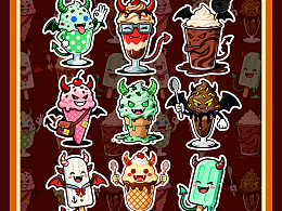 趣味美食ip｜卡通拟人风格