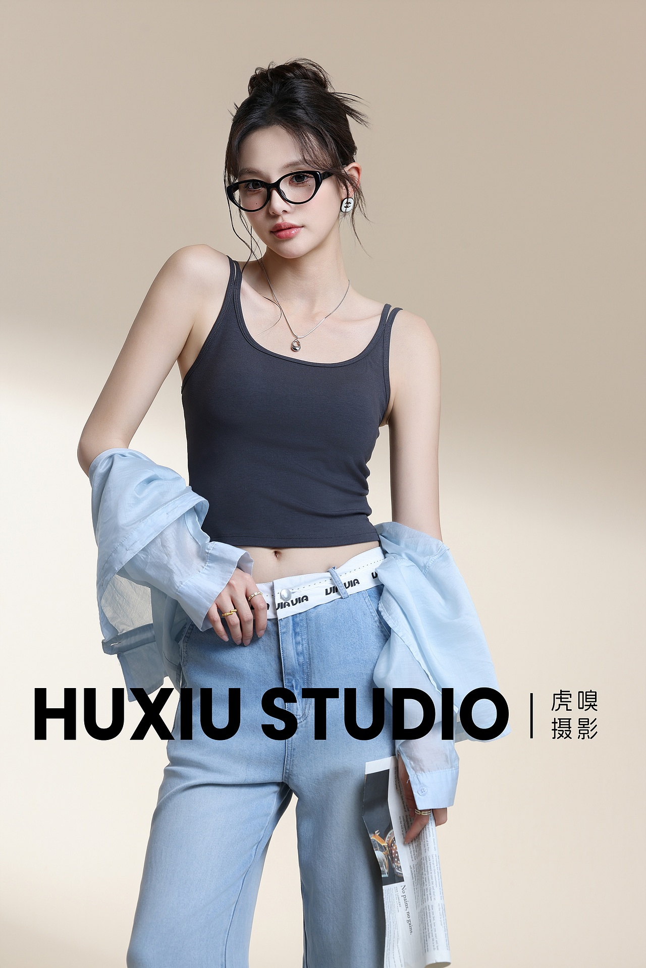 电商拍摄，吊带背心拍摄