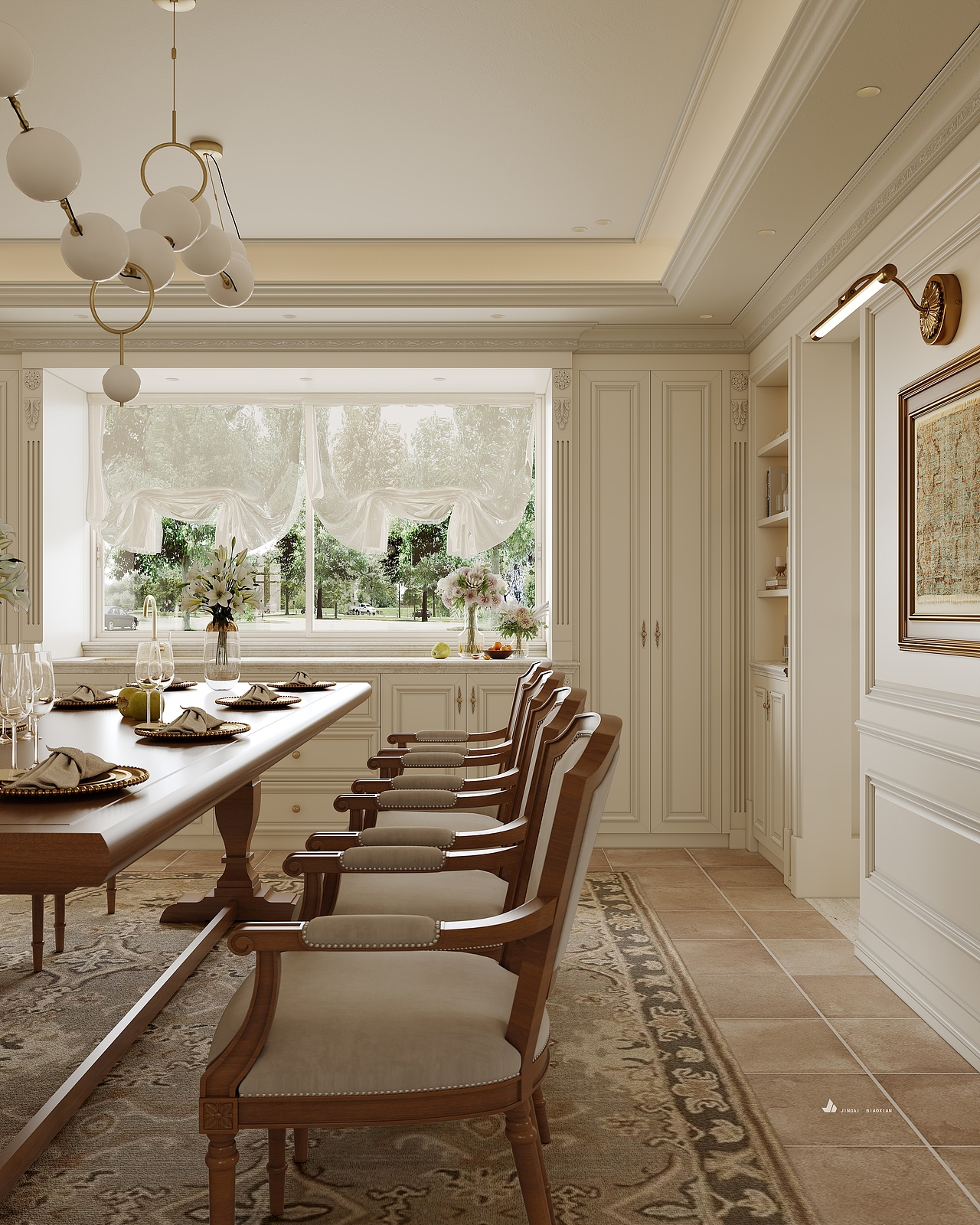 现代轻奢法式复古合251120