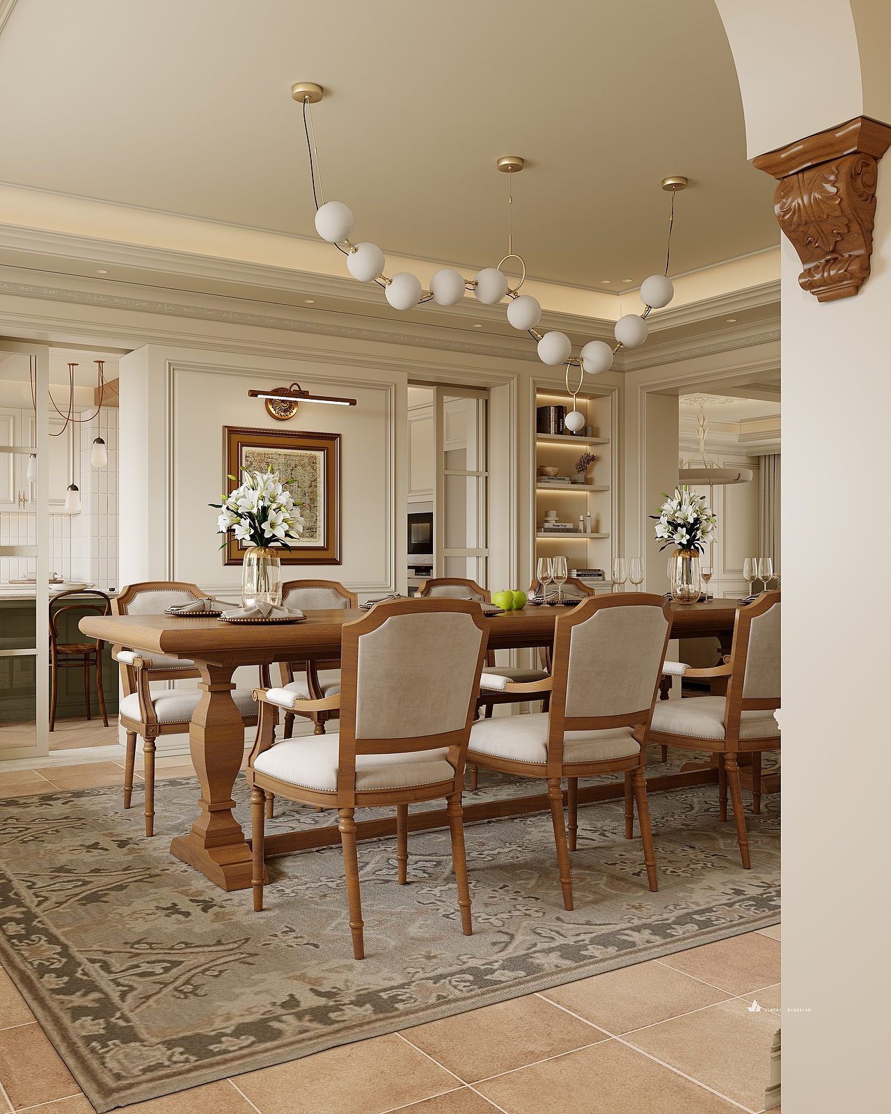 现代轻奢法式复古合251120