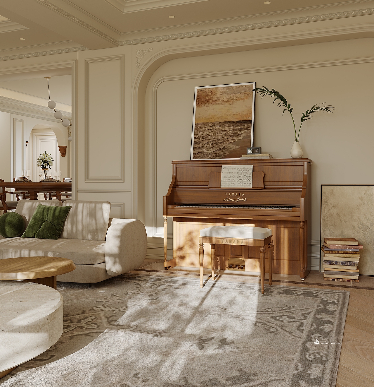 现代轻奢法式复古合251120