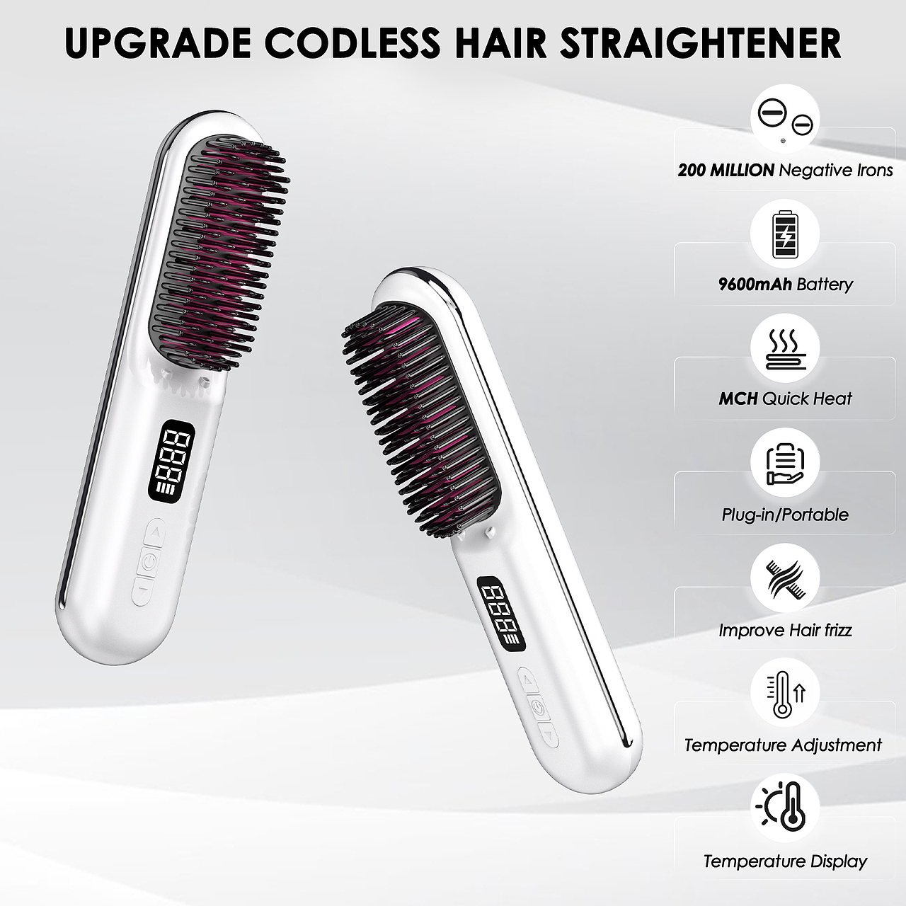 亚马逊主副图案例--美发梳