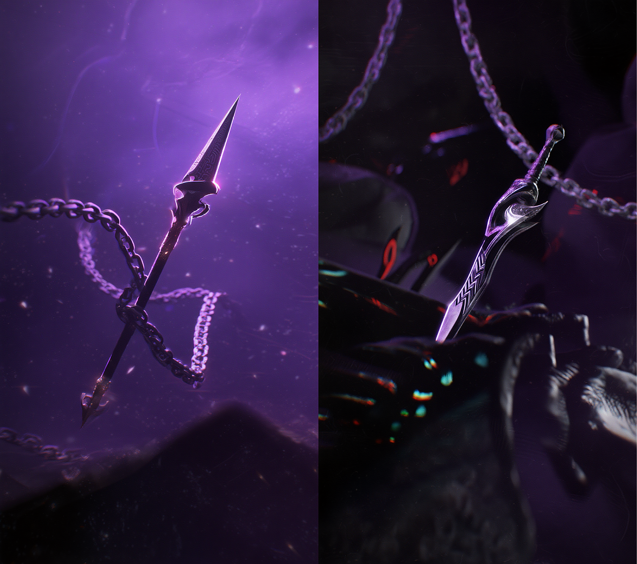 用AI做《永劫无间》CG概念延展（系列2）（图ZMzk5MjI1OTA4） - 宣传片 - 站酷设计师AIGC炼丹师原创素材 - 站酷ZCOOL