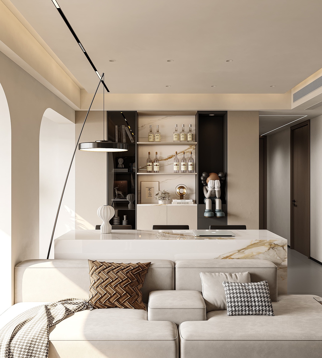 现代简约风丨效果案例（图ZMzk5MjI2Mzg4） - 家装设计 - 站酷设计师静怡设计原创素材 - 站酷ZCOOL