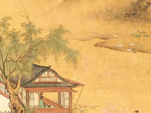 《周敦颐赏莲图》《秋水凫鹜图》《五王醉归途》《二马