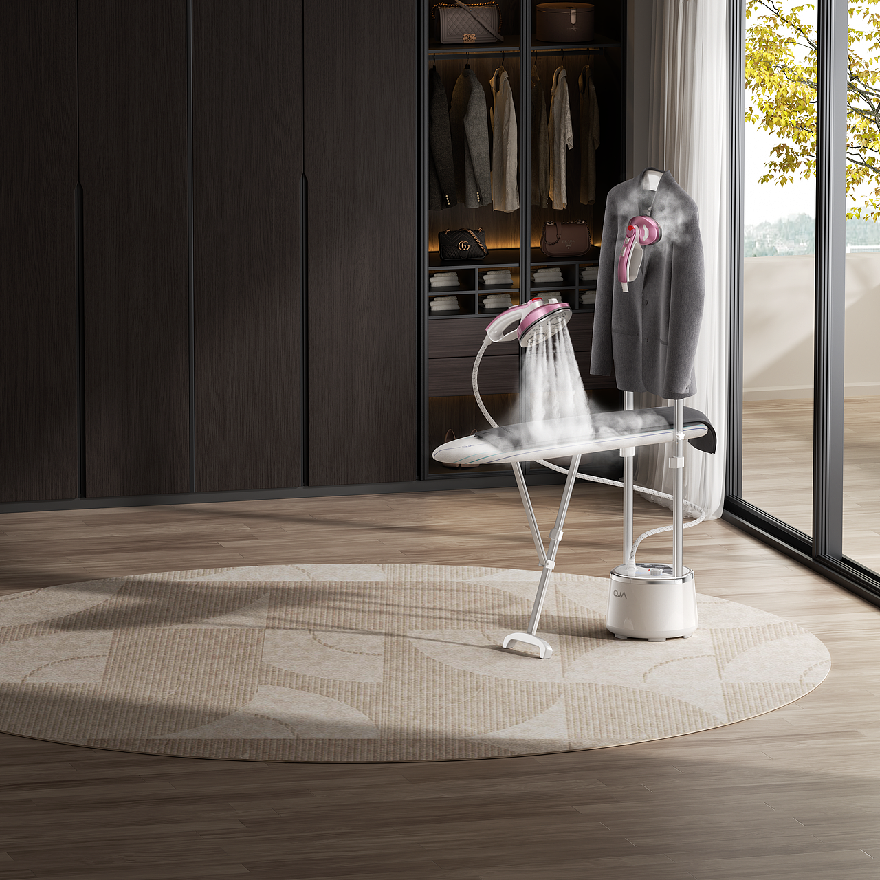 产品渲染 l 挂烫机