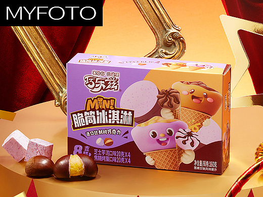 美食摄影丨巧乐兹·脆筒冰淇淋×食摄马也