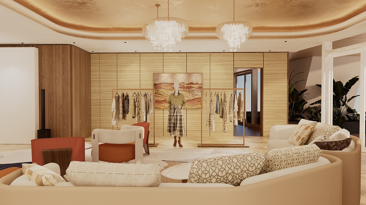 宝姿PORTS VIP预览 活动空间设计