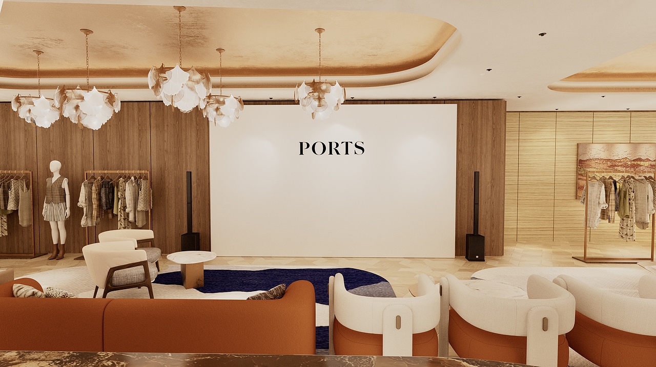 宝姿PORTS VIP预览 活动空间设计