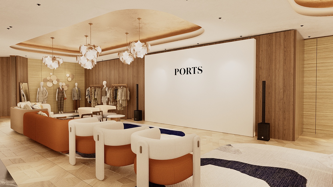 宝姿PORTS VIP预览 活动空间设计