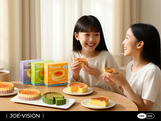 美食摄影『蛋糕｜烘焙奶香巴斯克 』X久纪视觉