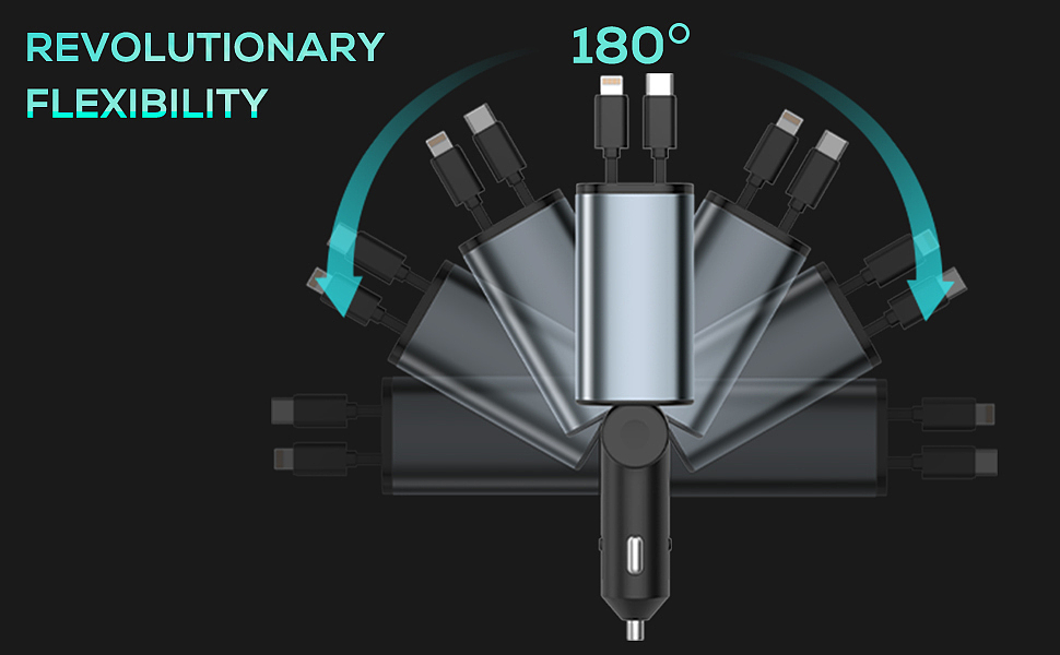 亚马逊主图及A+  多功能车充 鸿图摄影工作室