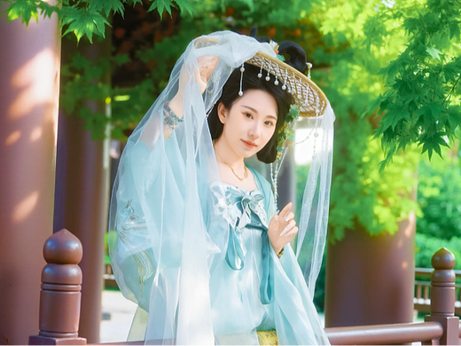 唐·帏帽·芙蓉园