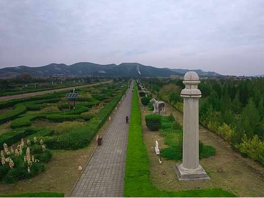 【航拍蒲城】唐桥陵(唐睿宗)
