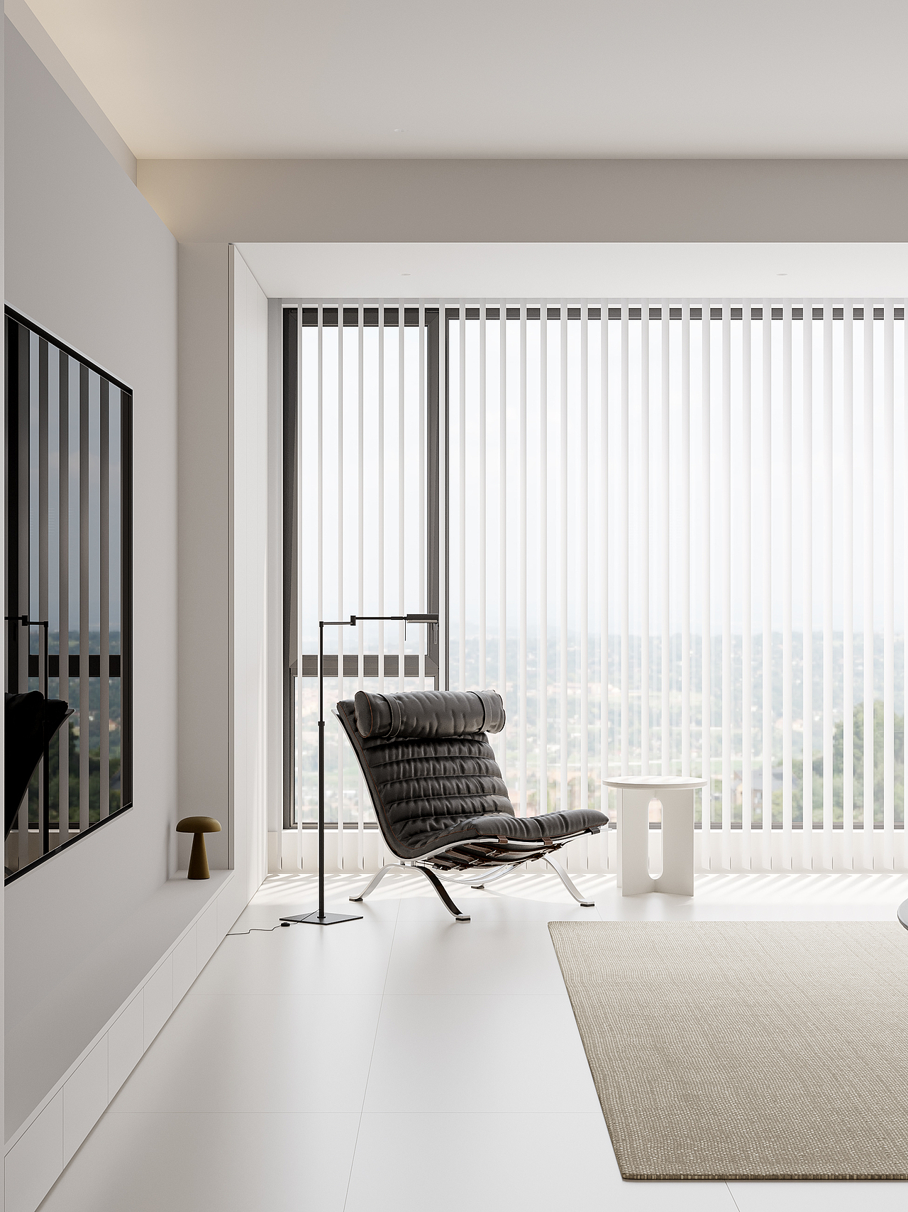 1986设计｜极简主义白色的房子，宁静与自由（图ZMzk5MjQ5ODA0） - 家装设计 - 站酷设计师1986设计原创素材 - 站酷ZCOOL