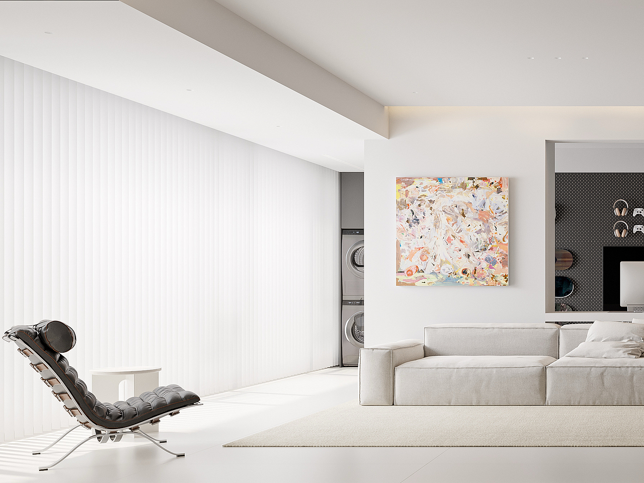 1986设计｜极简主义白色的房子，宁静与自由（图ZMzk5MjQ5ODEy） - 家装设计 - 站酷设计师1986设计原创素材 - 站酷ZCOOL